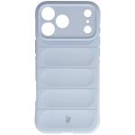 Kit protectie 2 in 1 BizonMobile, Carcasa Bizon Tur si Folie sticla securizata Bizon Glass Edge, compatibil cu iPhone 17 Pro Max, Light Blue 3 - lerato.ro