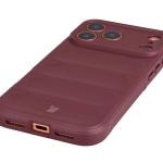 Kit protectie 2 in 1 BizonMobile, Carcasa Bizon Tur si Folie sticla securizata Bizon Glass Edge, compatibil cu iPhone 17 Pro Max, Dark Purple 5 - lerato.ro