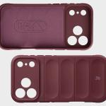 Kit protectie 2 in 1 BizonMobile, Carcasa Bizon Tur si Folie sticla securizata Bizon Glass Edge, compatibil cu iPhone 17 Pro Max, Dark Purple 8 - lerato.ro