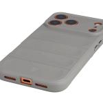 Kit protectie 2 in 1 BizonMobile, Carcasa Bizon Tur si Folie sticla securizata Bizon Glass Edge, compatibil cu iPhone 17 Pro Max, Light Grey 5 - lerato.ro