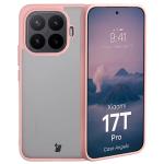 Carcasa Bizon Angelo compatibila cu Xiaomi 17T Pro, Transparent / Roz 3 - lerato.ro