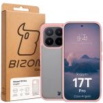 Carcasa Bizon Angelo compatibila cu Xiaomi 17T Pro, Transparent / Roz 7 - lerato.ro