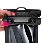 Husa waterproof universala Bizon Case Hydrofloat pentru dispozitive 6.3 inch, Negru 8 - lerato.ro