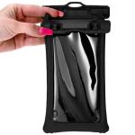 Husa waterproof universala Bizon Case Hydrofloat pentru dispozitive 6.3 inch, Negru 10 - lerato.ro