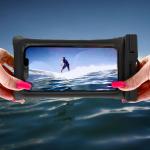 Husa waterproof universala Bizon Case Hydrofloat pentru dispozitive 6.3 inch, Negru 11 - lerato.ro
