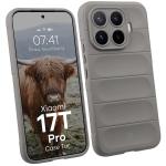 Carcasa Bizon Tur compatibila cu Xiaomi 17T Pro, Light Grey 3 - lerato.ro