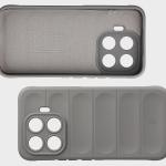 Carcasa Bizon Tur compatibila cu Xiaomi 17T Pro, Light Grey 7 - lerato.ro