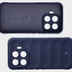 Carcasa Bizon Tur compatibila cu Xiaomi 17T Pro, Dark Blue 7 - lerato.ro