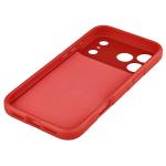 Kit protectie 2 in 1 BizonMobile, Carcasa Bizon Tur si Folie sticla securizata Bizon Glass Edge, compatibil cu iPhone 17 Pro Max, Rosu 6 - lerato.ro