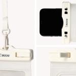 Set 2 huse waterproof universale Bizon Case Hydrowrap pentru dispozitive 6.9 inch, Ecru 11 - lerato.ro