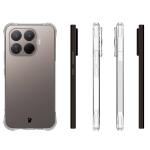 Carcasa Bizon Salpa compatibila cu Xiaomi 17T Pro, Transparent 4 - lerato.ro