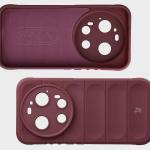 Carcasa Bizon Tur compatibila cu Xiaomi 17 Ultra, Dark Purple 7 - lerato.ro