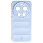 Carcasa Bizon Tur compatibila cu Xiaomi 17 Ultra, Light Blue 2 - lerato.ro