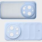Carcasa Bizon Tur compatibila cu Xiaomi 17 Ultra, Light Blue 7 - lerato.ro
