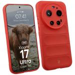 Carcasa Bizon Tur compatibila cu Xiaomi 17 Ultra, Rosu 3 - lerato.ro