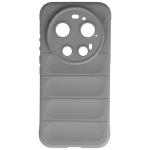Carcasa Bizon Tur compatibila cu Xiaomi 17 Ultra, Light Grey 2 - lerato.ro