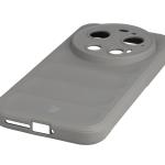 Carcasa Bizon Tur compatibila cu Xiaomi 17 Ultra, Light Grey 4 - lerato.ro