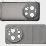 Carcasa Bizon Tur compatibila cu Xiaomi 17 Ultra, Light Grey 7 - lerato.ro