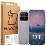 Carcasa Bizon Angelo compatibila cu Xiaomi 17T, Transparent / Bej 7 - lerato.ro