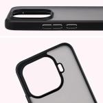 Carcasa Bizon Angelo compatibila cu Xiaomi 17T, Transparent / Negru 4 - lerato.ro