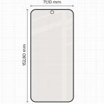 Folie sticla securizata Bizon Glass Matte compatibila cu Xiaomi 17T, Negru 3 - lerato.ro