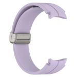 Curea din silicon BizonMobile compatibila cu Samsung Galaxy Watch FE/7/6/6 Classic/5/5 Pro/4/4 Classic, Light Purple 5 - lerato.ro