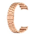 Curea din otel inoxidabil Bizon Strap Watch Aura compatibila cu Samsung Galaxy Watch FE/7/6/6 Classic/5/5 Pro/4/4 Classic, Rose Gold 5 - lerato.ro