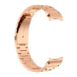 Curea din otel inoxidabil Bizon Strap Watch Aura compatibila cu Samsung Galaxy Watch FE/7/6/6 Classic/5/5 Pro/4/4 Classic, Rose Gold 7 - lerato.ro