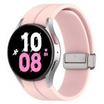 Curea din silicon BizonMobile compatibila cu Samsung Galaxy Watch FE/7/6/6 Classic/5/5 Pro/4/4 Classic, Light Pink 2 - lerato.ro