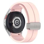 Curea din silicon BizonMobile compatibila cu Samsung Galaxy Watch FE/7/6/6 Classic/5/5 Pro/4/4 Classic, Light Pink 7 - lerato.ro