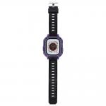 Curea din poliuteran Bizon Strap Watch Armor cu rama de protectie compatibila cu Apple Watch Ultra 49mm, Mov 6 - lerato.ro