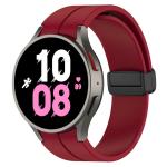 Curea din silicon BizonMobile compatibila cu Samsung Galaxy Watch FE/7/6/6 Classic/5/5 Pro/4/4 Classic, Dark Purple 2 - lerato.ro