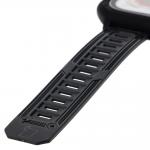 Curea din poliuteran Bizon Strap Watch Armor cu rama de protectie compatibila cu Apple Watch Ultra 49mm, Negru 5 - lerato.ro