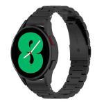 Curea din otel inoxidabil Bizon Strap Watch Aura compatibila cu Samsung Galaxy Watch FE/7/6/6 Classic/5/5 Pro/4/4 Classic, Negru 2 - lerato.ro