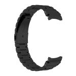 Curea din otel inoxidabil Bizon Strap Watch Aura compatibila cu Samsung Galaxy Watch FE/7/6/6 Classic/5/5 Pro/4/4 Classic, Negru 6 - lerato.ro