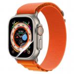 Set 2 folii protectie Bizon Watch Hydrogel compatibile cu Apple Watch Ultra 49mm, Transparent 3 - lerato.ro