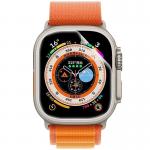 Set 2 folii protectie Bizon Watch Hydrogel compatibile cu Apple Watch Ultra 49mm, Transparent 5 - lerato.ro