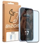 Kit protectie 2 in 1 BizonMobile, Carcasa Bizon Tur si Folie sticla securizata Bizon Glass Edge, compatibil cu iPhone 17, Light Blue 11 - lerato.ro