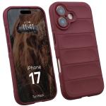 Kit protectie 2 in 1 BizonMobile, Carcasa Bizon Tur si Folie sticla securizata Bizon Glass Edge, compatibil cu iPhone 17, Dark Purple 4 - lerato.ro