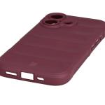 Kit protectie 2 in 1 BizonMobile, Carcasa Bizon Tur si Folie sticla securizata Bizon Glass Edge, compatibil cu iPhone 17, Dark Purple 5 - lerato.ro