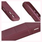 Kit protectie 2 in 1 BizonMobile, Carcasa Bizon Tur si Folie sticla securizata Bizon Glass Edge, compatibil cu iPhone 17, Dark Purple 9 - lerato.ro