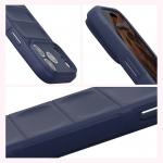 Kit protectie 2 in 1 BizonMobile, Carcasa Bizon Tur si Folie sticla securizata Bizon Glass Edge, compatibil cu iPhone 17 Pro, Dark Blue 9 - lerato.ro