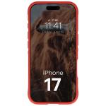 Kit protectie 2 in 1 BizonMobile, Carcasa Bizon Tur si Folie sticla securizata Bizon Glass Edge, compatibil cu iPhone 17, Rosu 7 - lerato.ro
