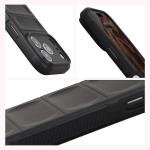 Kit protectie 2 in 1 BizonMobile, Carcasa Bizon Tur si Folie sticla securizata Bizon Glass Edge, compatibil cu iPhone 17 Pro, Negru 9 - lerato.ro