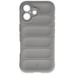 Kit protectie 2 in 1 BizonMobile, Carcasa Bizon Tur si Folie sticla securizata Bizon Glass Edge, compatibil cu iPhone 17, Light Grey 3 - lerato.ro