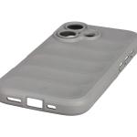 Kit protectie 2 in 1 BizonMobile, Carcasa Bizon Tur si Folie sticla securizata Bizon Glass Edge, compatibil cu iPhone 17, Light Grey 5 - lerato.ro