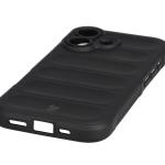 Kit protectie 2 in 1 BizonMobile, Carcasa Bizon Tur si Folie sticla securizata Bizon Glass Edge, compatibil cu iPhone 17, Negru 5 - lerato.ro