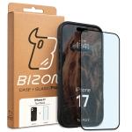 Kit protectie 2 in 1 BizonMobile, Carcasa Bizon Tur si Folie sticla securizata Bizon Glass Edge, compatibil cu iPhone 17, Negru 11 - lerato.ro