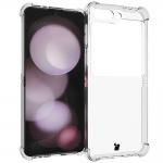 Carcasa Bizon Salpa compatibila cu Samsung Galaxy Z Flip 6 / 7 FE, Transparent 4 - lerato.ro