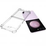 Carcasa Bizon Salpa compatibila cu Samsung Galaxy Z Flip 6 / 7 FE, Transparent 6 - lerato.ro